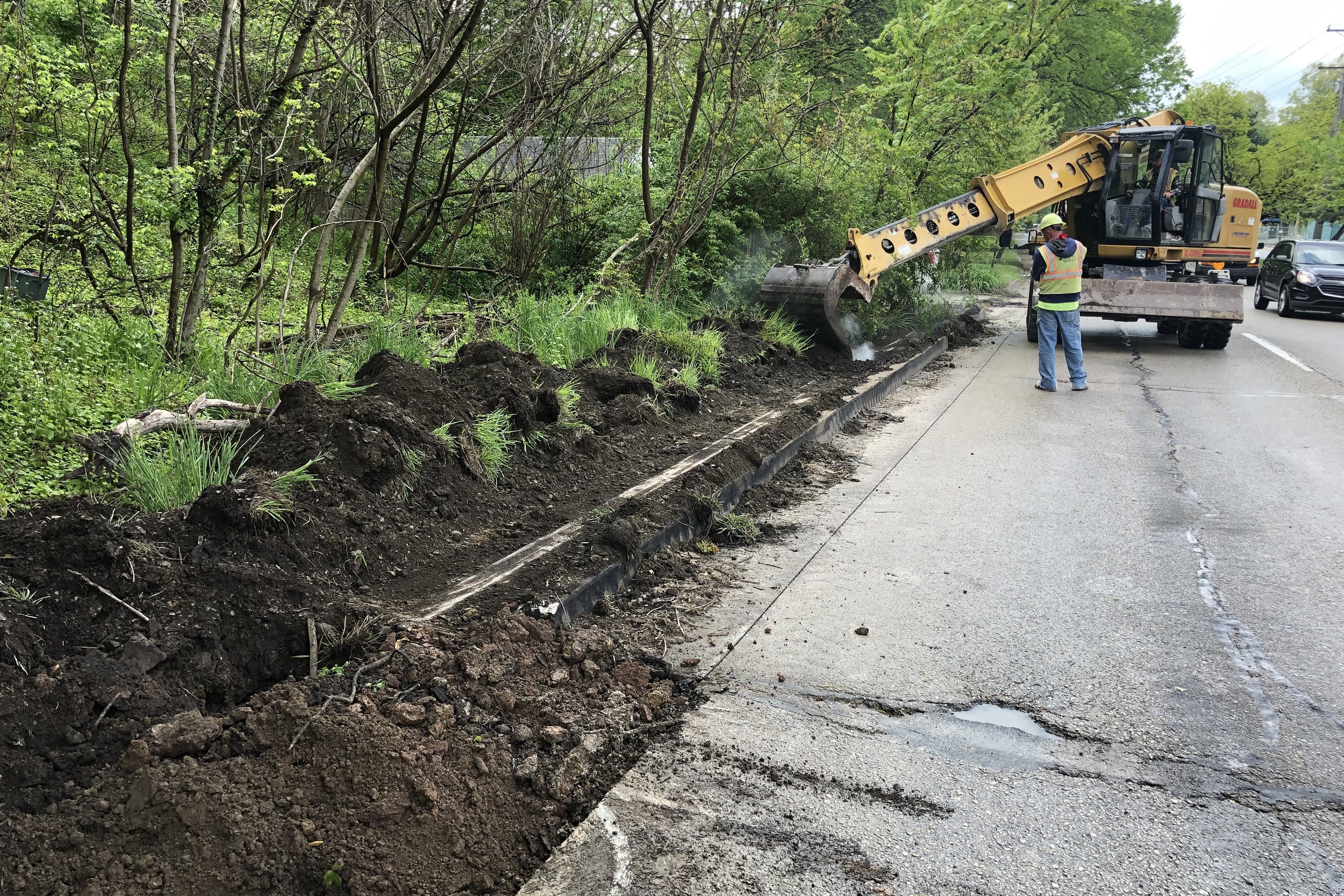 Curb and Sidewalk Rehabilitation Work