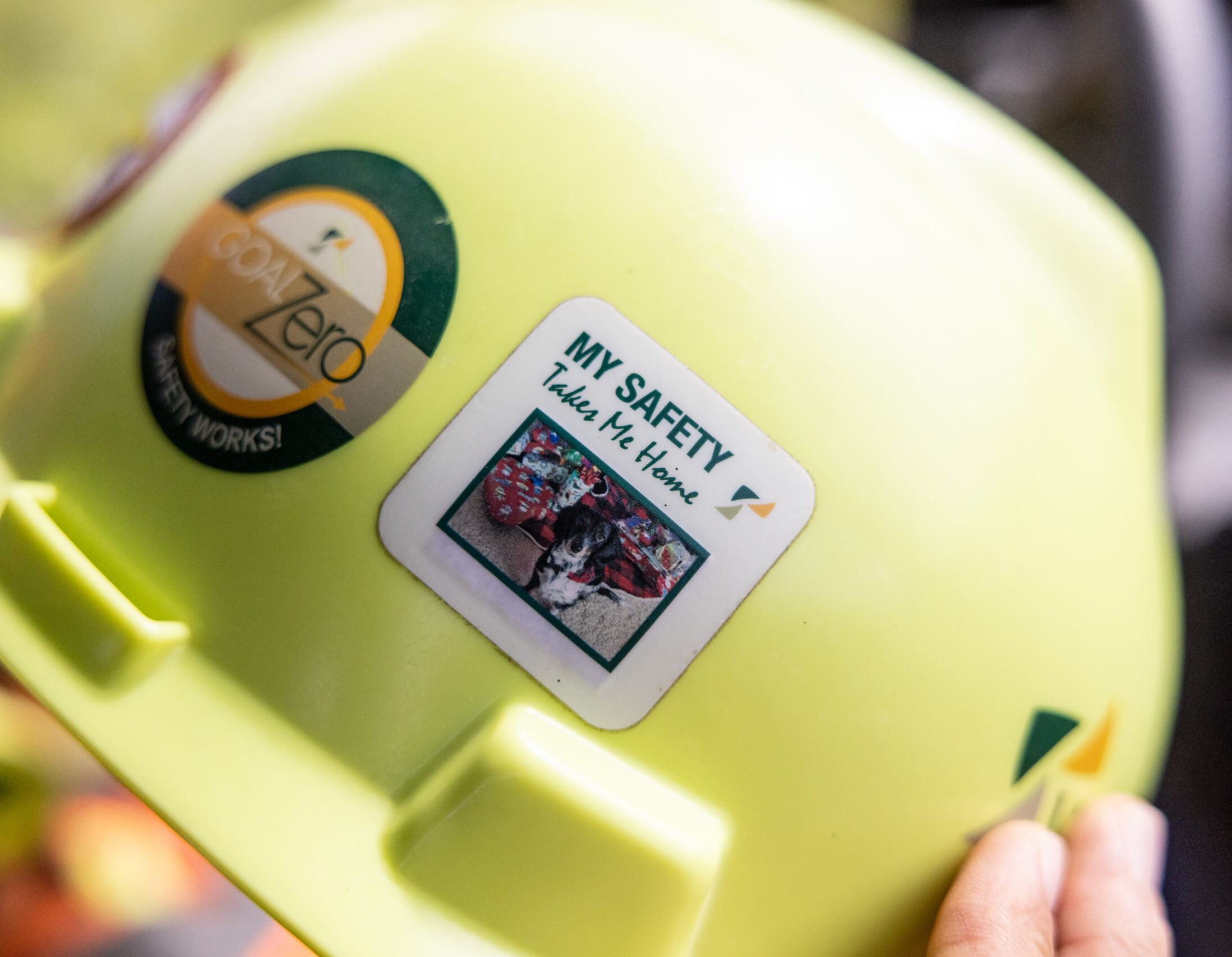 Mark Weir toolbox talk -8634 My Safety sticker
