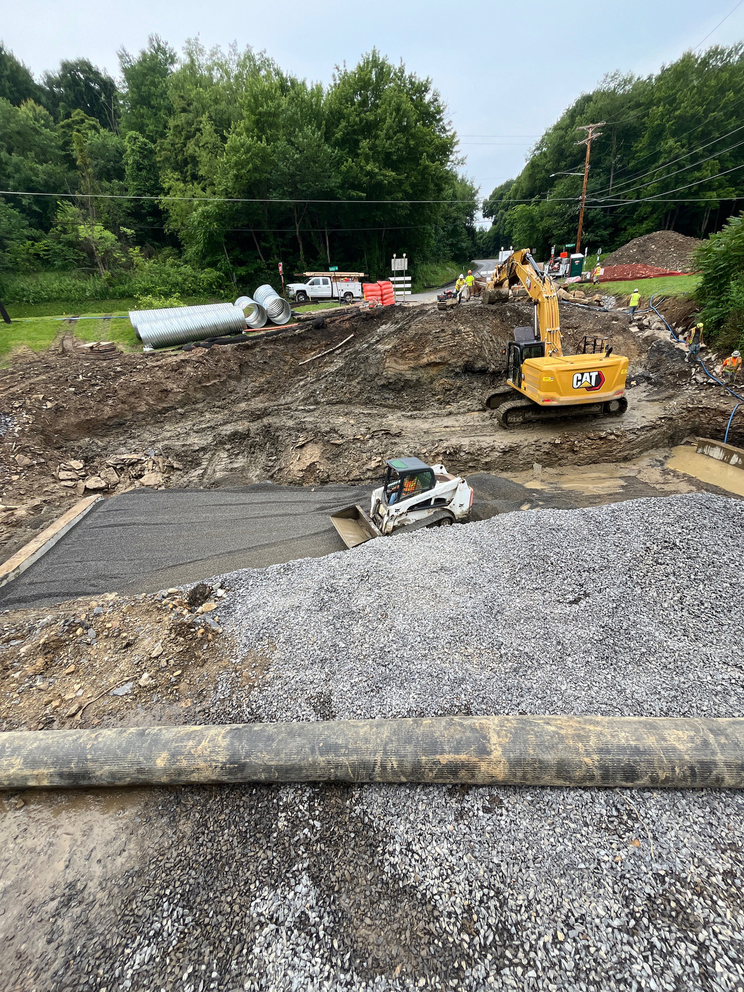 Culvert-2 Culvert construction site