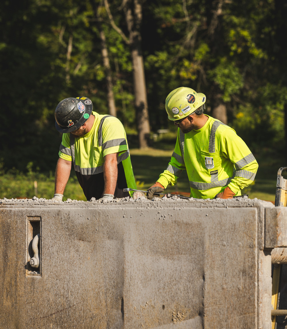 Gulisek workers checking their work